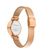 Montre Femme Rotonde rose doré