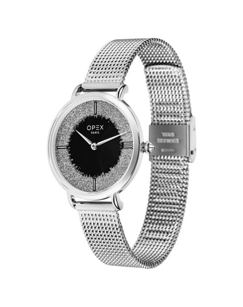 Montre Femme Rotonde argentée