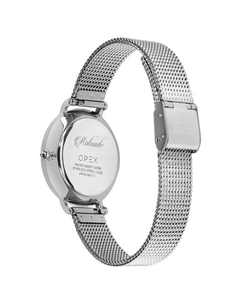 Montre Femme Rotonde argentée