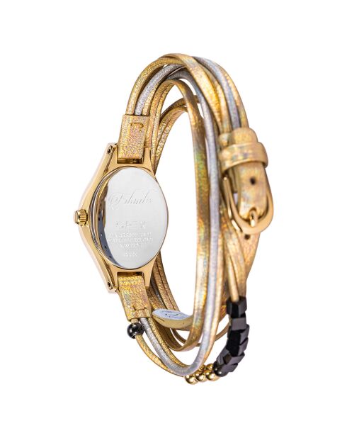 Montre Femme Filante doré/argenté