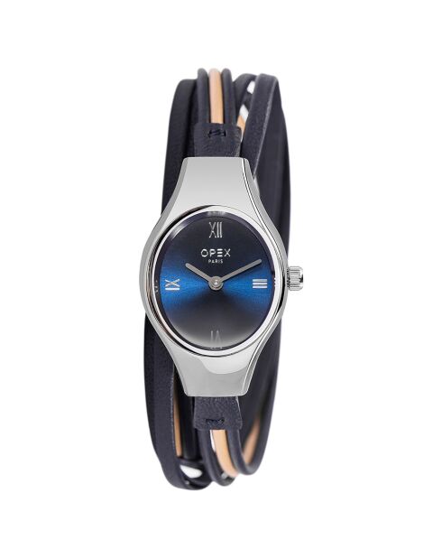 Montre Femme Filante bleue