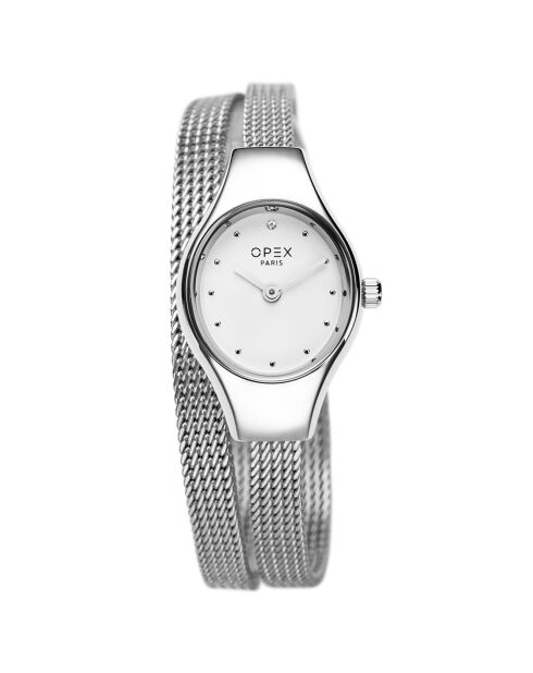 Montre Femme Filante argentée