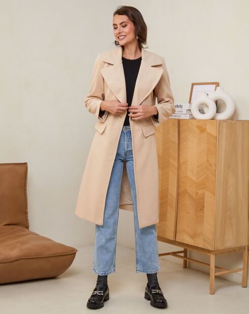 Manteau Bella beige