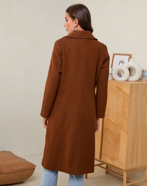 Manteau Bella chocolat