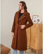 Manteau Bella chocolat