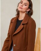 Manteau Bella chocolat