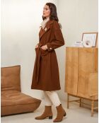 Manteau Caroline chocolat