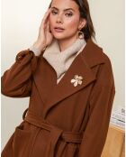 Manteau Caroline chocolat