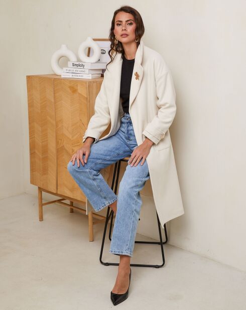 Manteau Caroline écru