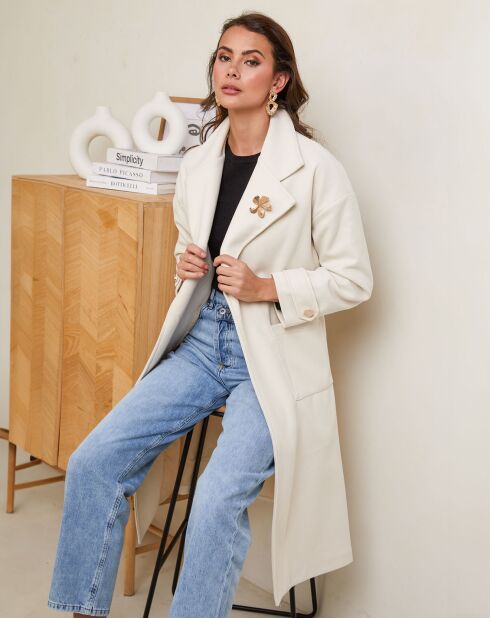 Manteau Caroline écru
