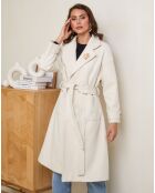 Manteau Caroline écru
