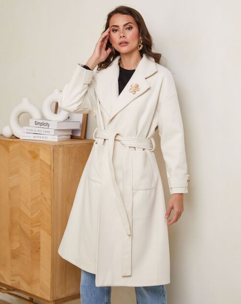 Manteau Caroline écru