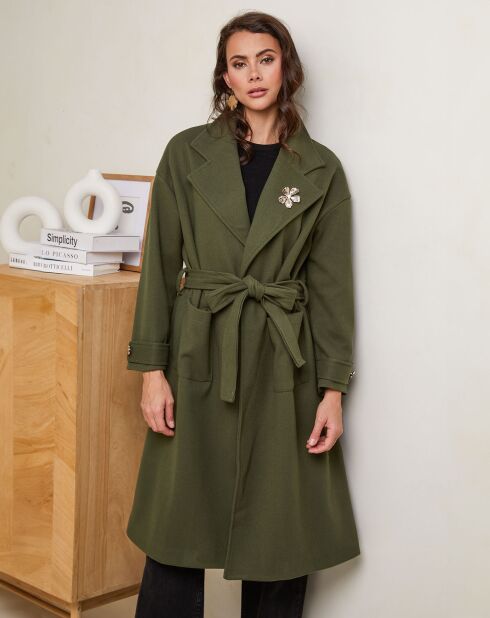 Manteau Caroline kaki