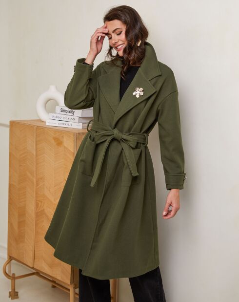 Manteau Caroline kaki