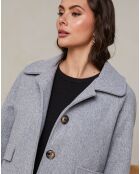 Manteau Coralie gris