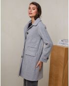 Manteau Coralie gris