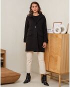 Manteau Coralie noir