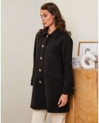 Manteau Coralie noir