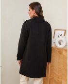 Manteau Coralie noir