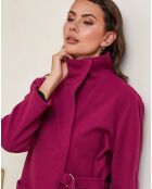 Manteau Carmen prune