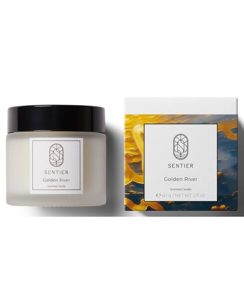 Bougie Rivière Dorée - 60 g