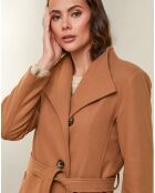 Manteau Anouk camel