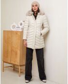 Doudoune Marine écrue