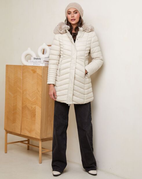 Doudoune Marine écrue