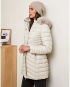 Doudoune Marine écrue