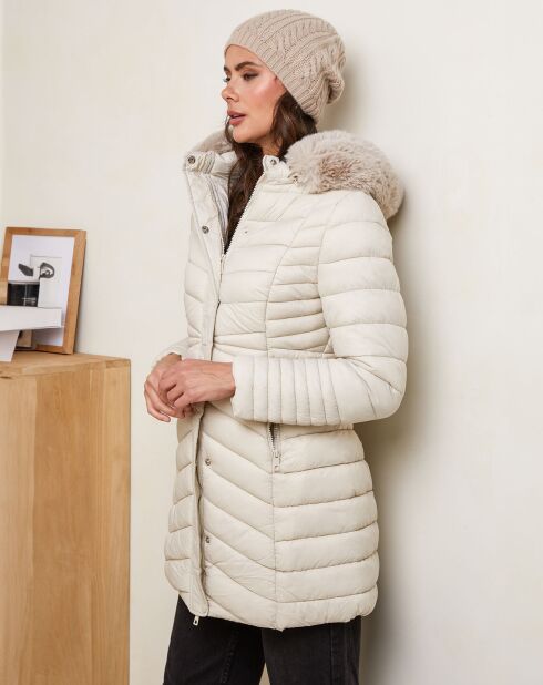 Doudoune Marine écrue