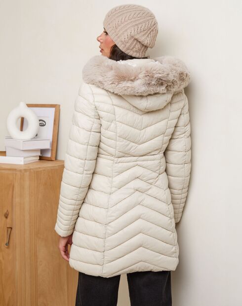 Doudoune Marine écrue