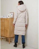 Doudoune Marine écrue