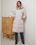 Doudoune Marine écrue