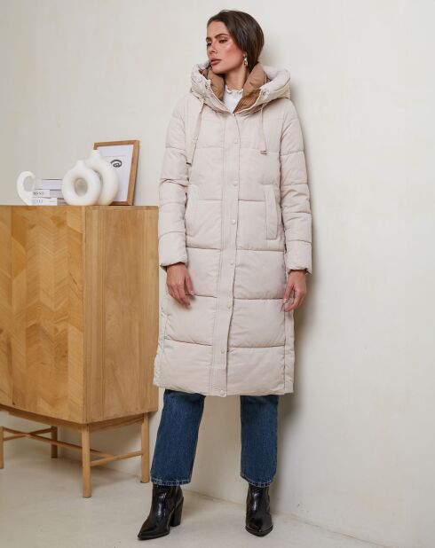 Doudoune Marine écrue