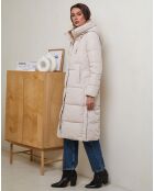 Doudoune Marine écrue