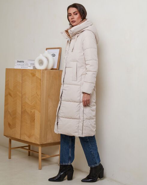 Doudoune Marine écrue