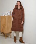 Doudoune Marine marron