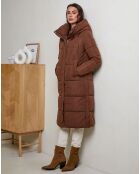 Doudoune Marine marron