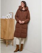 Doudoune Marine marron