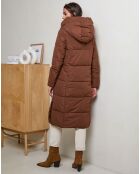 Doudoune Marine marron