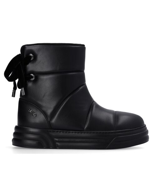 Boots Thaïs noires - Talon 6 cm