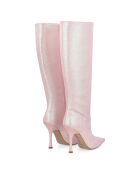 Bottes Glam roses - Talon 7 cm