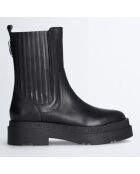 Chelsea boots Ambre noires