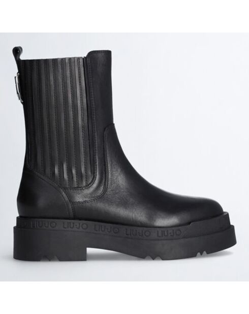 Chelsea boots Ambre noires