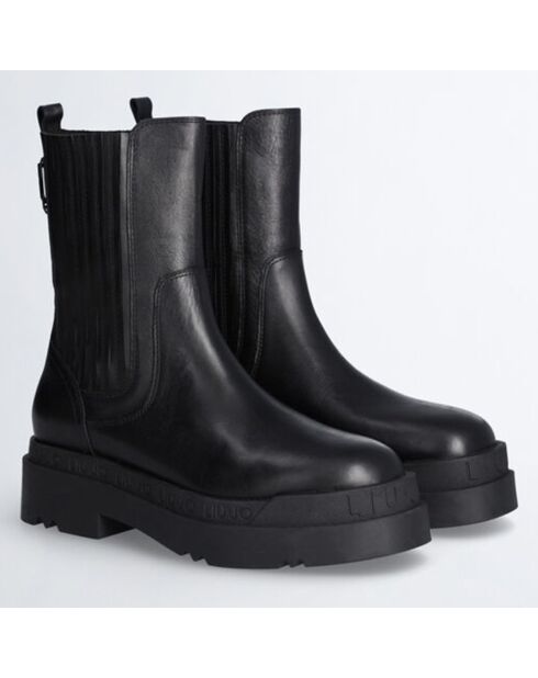 Chelsea boots Ambre noires