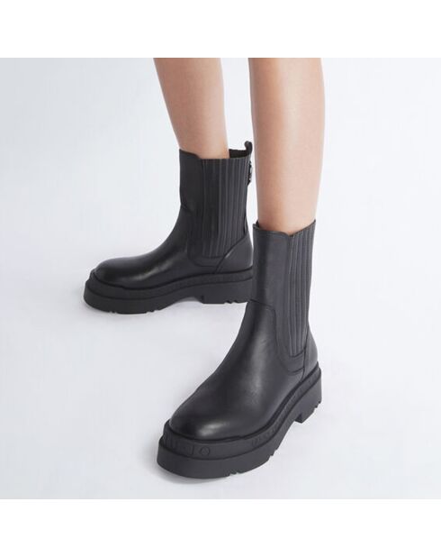 Chelsea boots Ambre noires