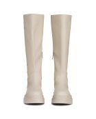 Bottes Nina  beiges - Talon 12 cm