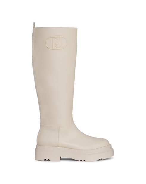 Bottes Nina  beiges - Talon 12 cm