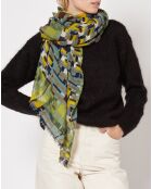 Bufanda gris Octave 100% lana - 100x190 cm