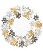 Base de sapin de Noël en vinyle Magia multicolore - D.90 cm